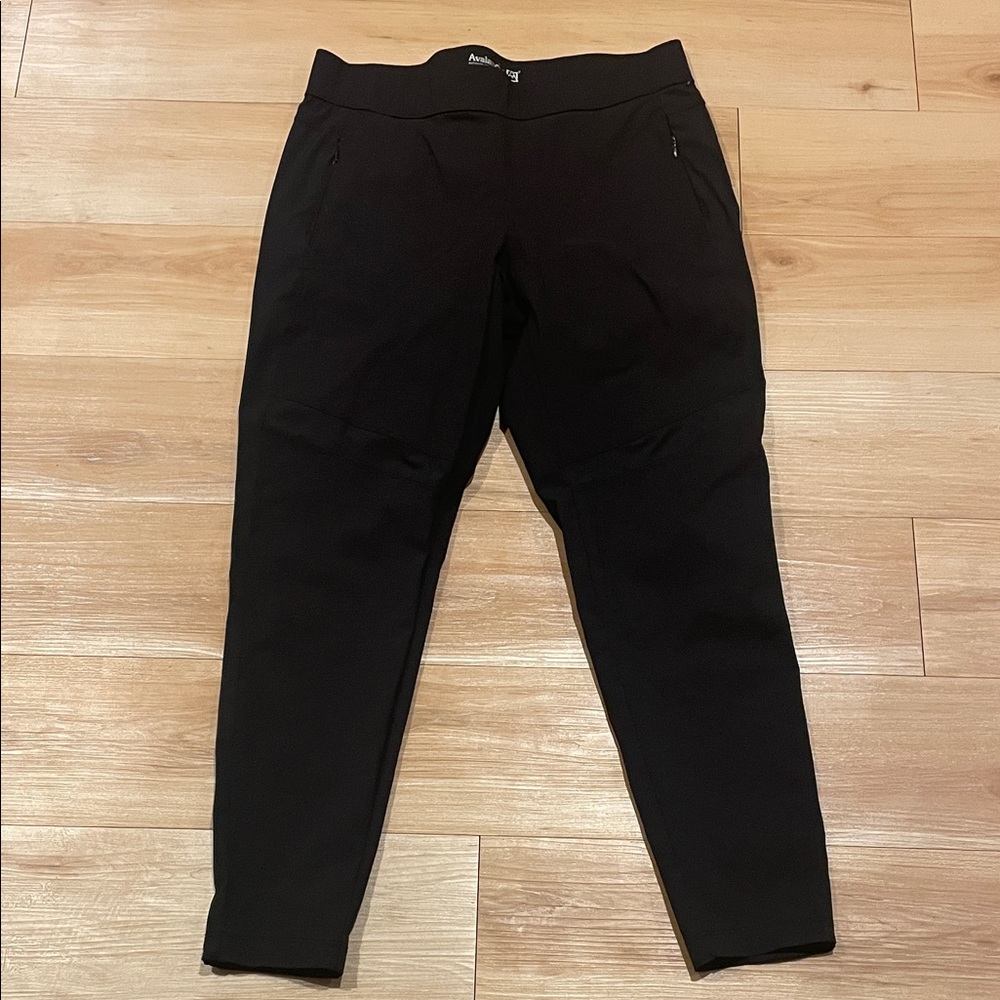 Avalanche Black Nylon Pants